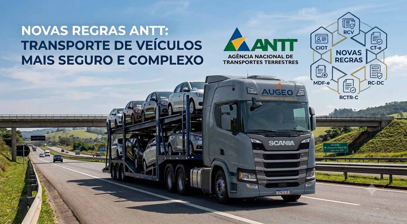 Regras da ANTT para transporte de veículos